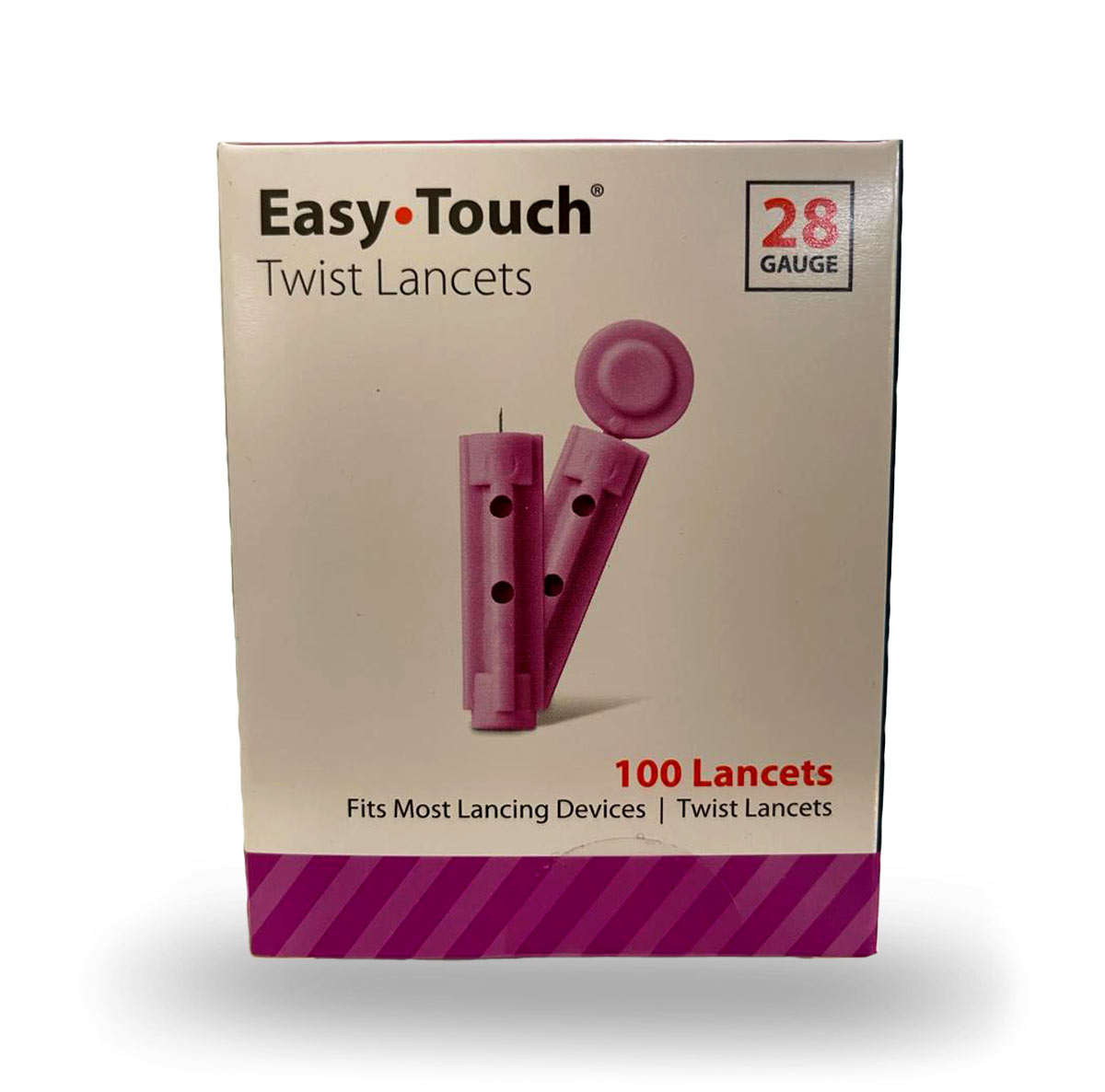 Easy Touch Twist Lancets - 100 QTY
