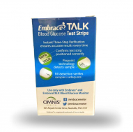 Embrace TALK Blood Glucose Test Strips 300 CT Omnis PLUS 100 LANCETS. Image 5.